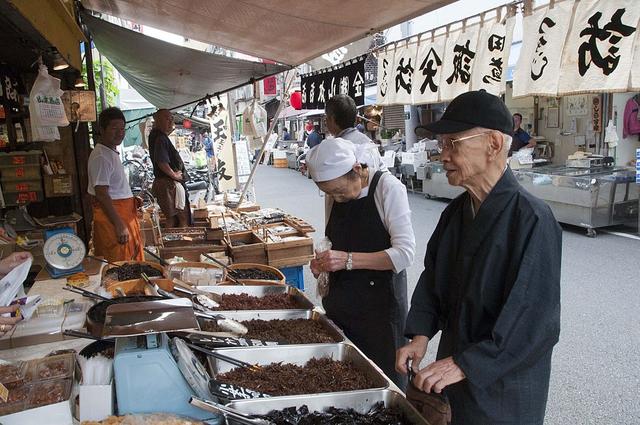 Рыбный рынок Tsukiji