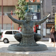 скульптура борца сумо