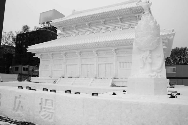 снежный фестиваль в Саппоро 