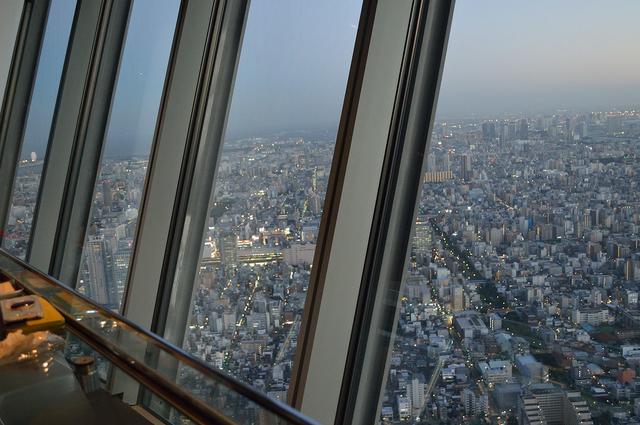 Вид с башни Tokyo Skytree